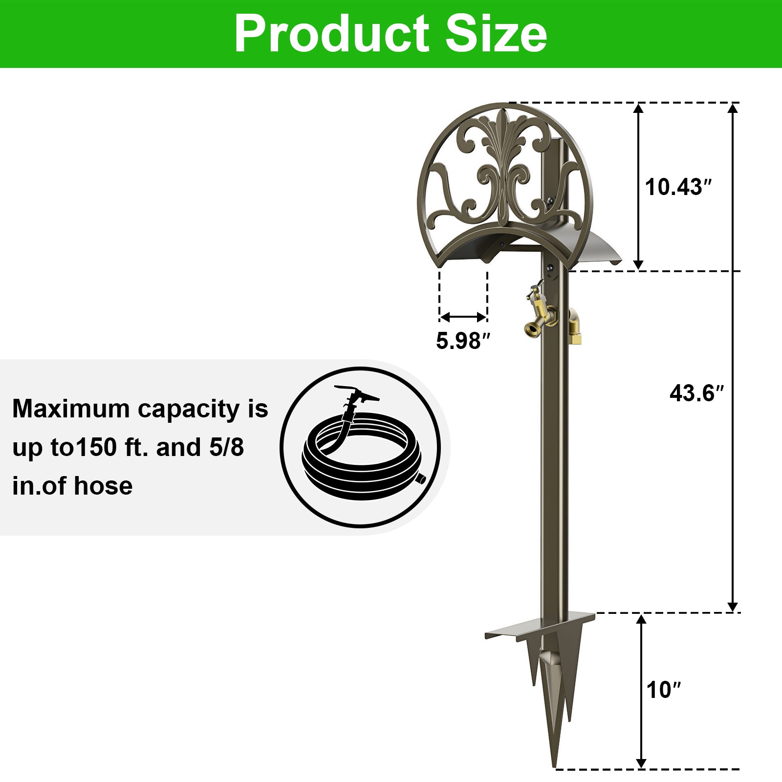 GroundRoot™ Flex Hose Stand