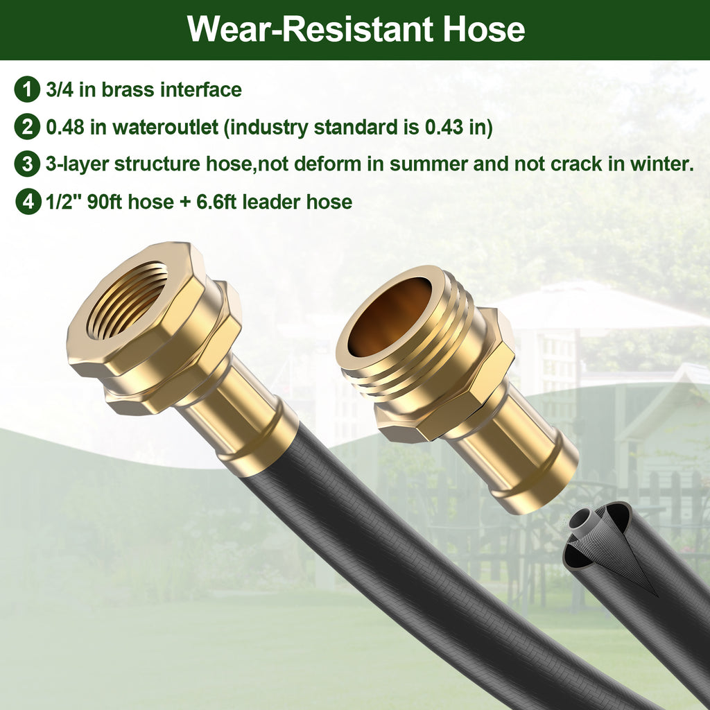 FlexRetract™ Retractable Hose Reel