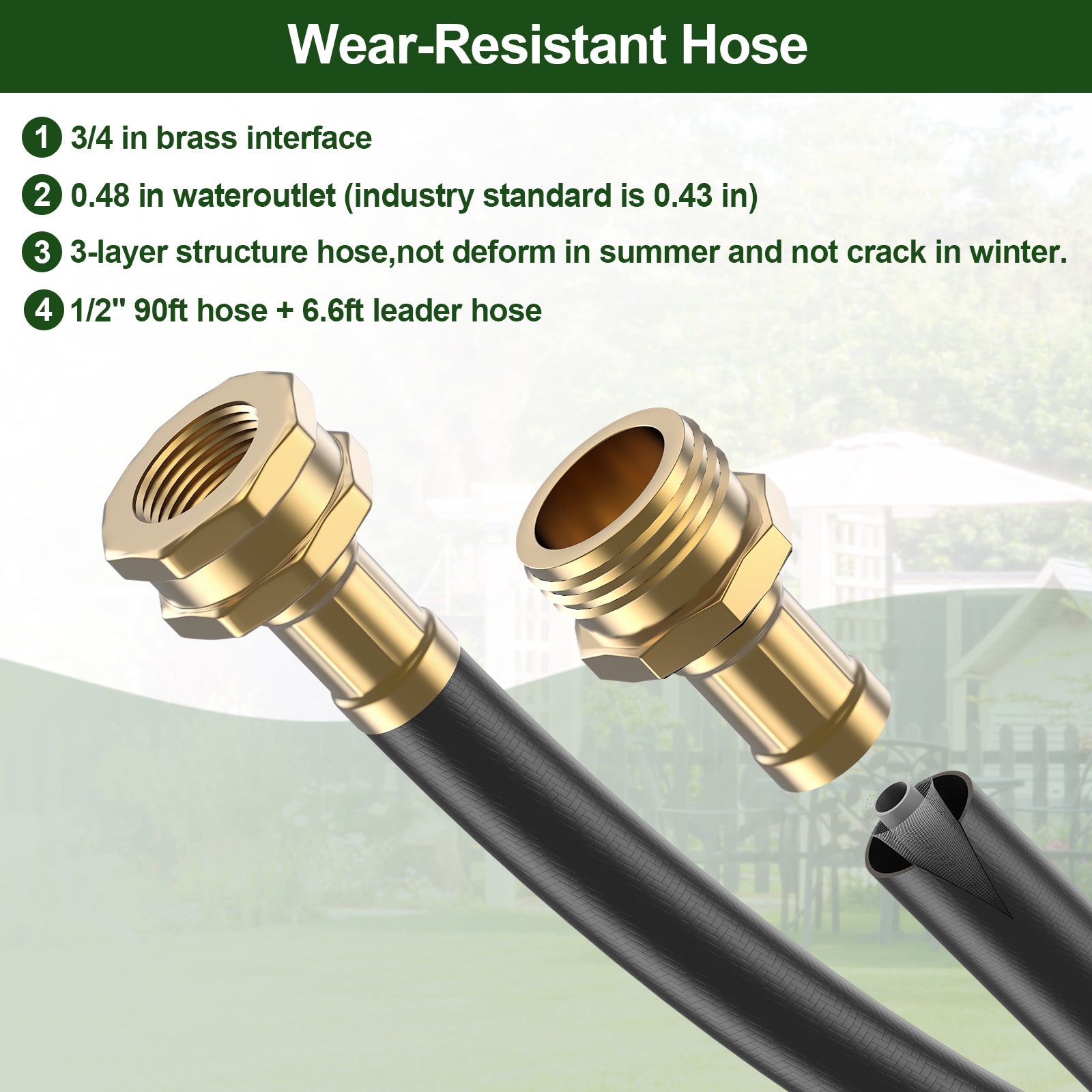 FlexRetract™ Retractable Hose Reel
