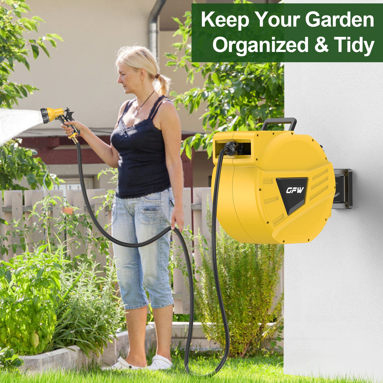 FlexRetract™ Retractable Hose Reel